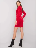 WN SK H614 šaty.34X červená