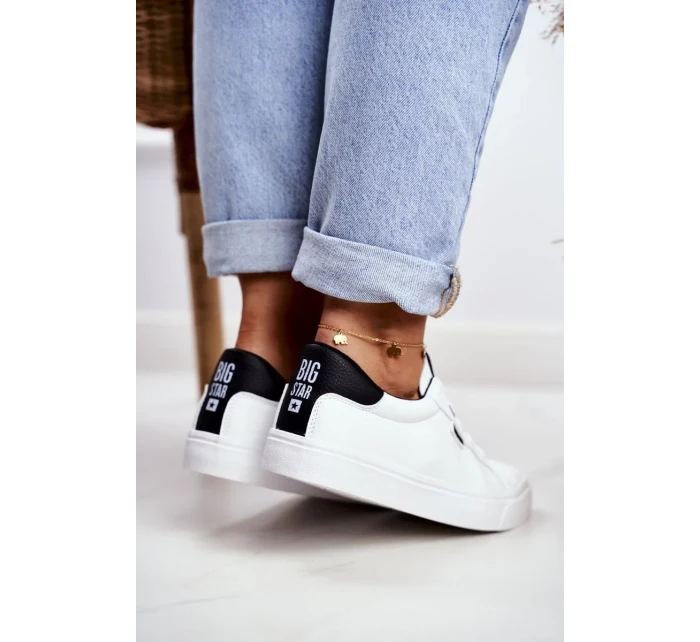 Women's Sneakers Big Star White/Black Women's Sneakers Big Star White/Black