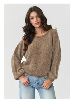 Svetr model 217384 Makadamia