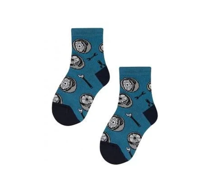 Skarpety  chłopięce wzorowane model 16127234 - Wola