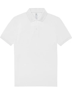 B&C My Polo 210 Piqué polo z těžké bavlny 01.U426 white