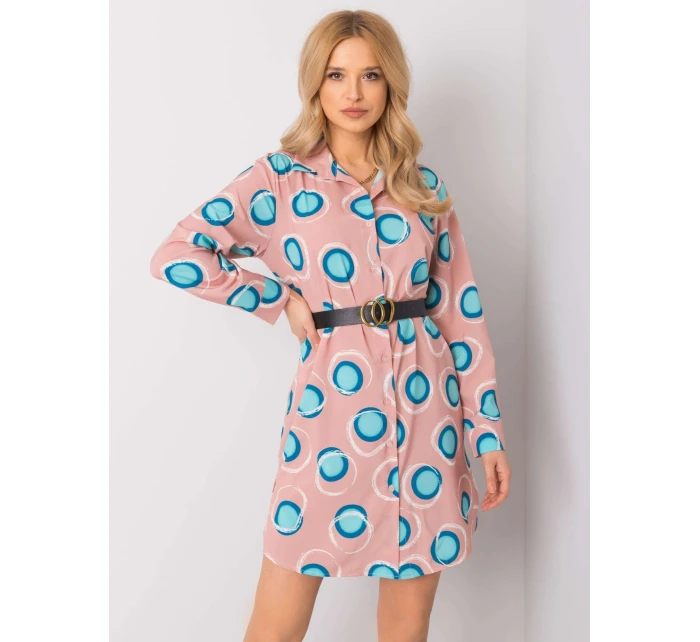 Šaty DHJ SK 12765.11 světle růžová