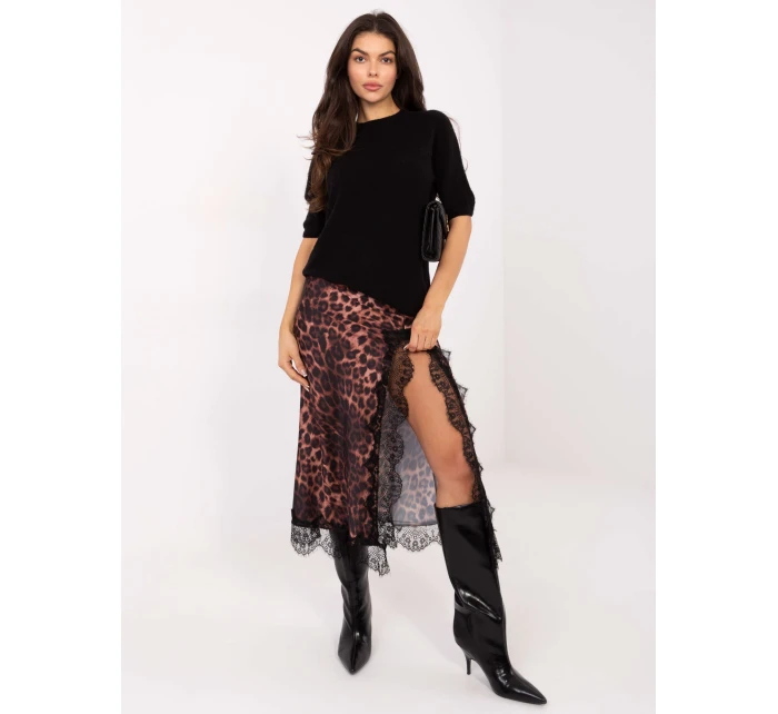 Spódnica MI SD model 21749932 camelowy - FPrice