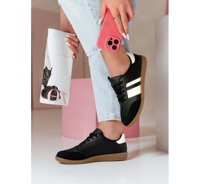 Dámské sportovní tenisky NISTI black FashionStreet ZY0918 Dámské sportovní tenisky NISTI black FashionStreet ZY0918