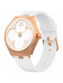 Chytré hodinky Gravity Rose Gold White GT25-4