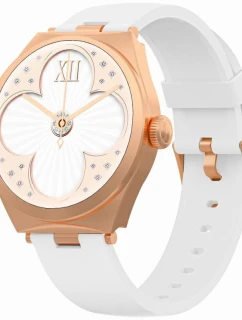 Chytré hodinky Gravity Rose Gold White GT25-4
