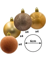 SADA 16 CETEK 4 TEXTURY ZLATÉ