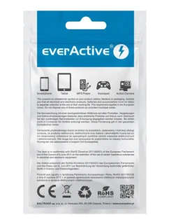 Napájecí kabel everActive CBS-1IB (USB - Lightning ; 1m; barva černá)