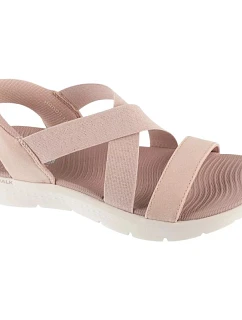 Skechers Slip-Ins: Sandály Go Walk Flex – Glimmer Up 141489-ROS, růžové, velikost 36