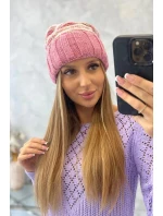 Dámská čepice Feba K330 tmavě růžová Dámská čepice Feba K330 tmavě růžová