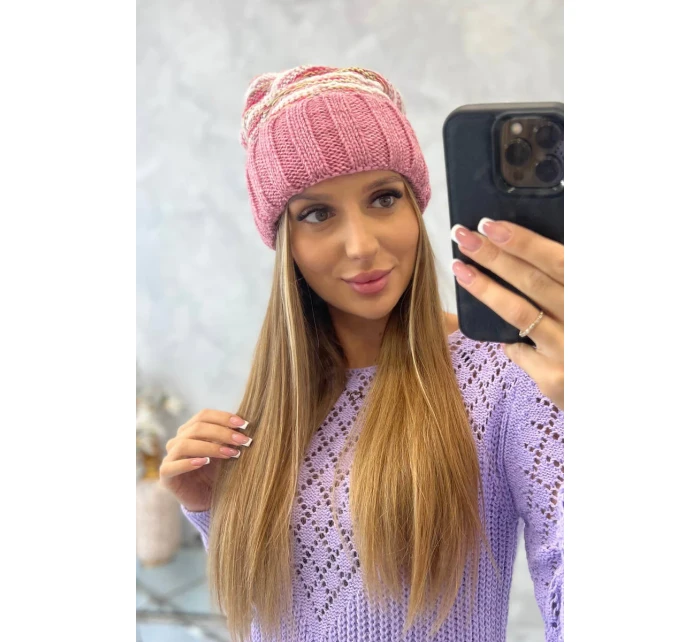 Dámská čepice Feba K330 tmavě růžová Dámská čepice Feba K330 tmavě růžová