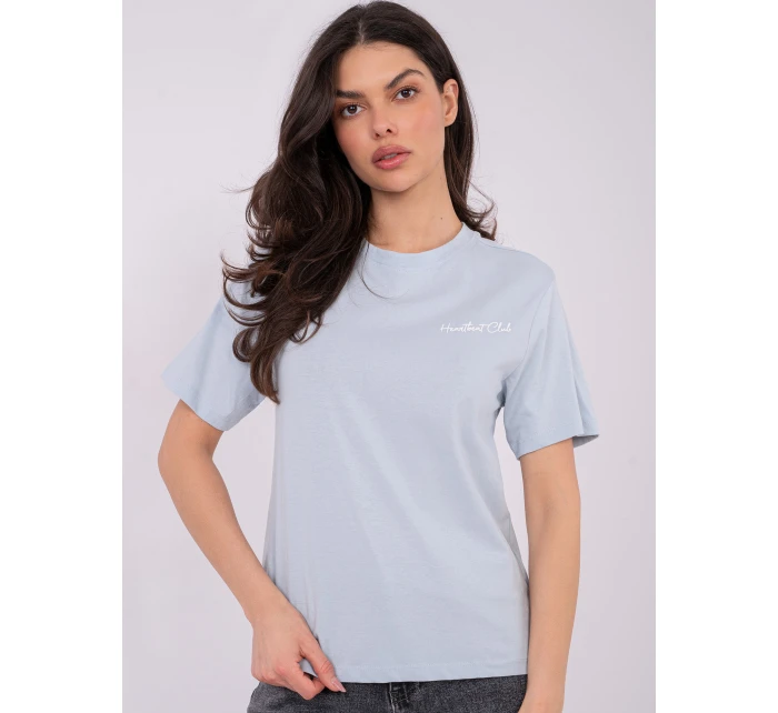 T shirt model 21821338 jasny niebieski - FPrice