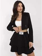 Sukně MI SD G9123 1.25 černá Sukně MI SD G9123 1.25 černá