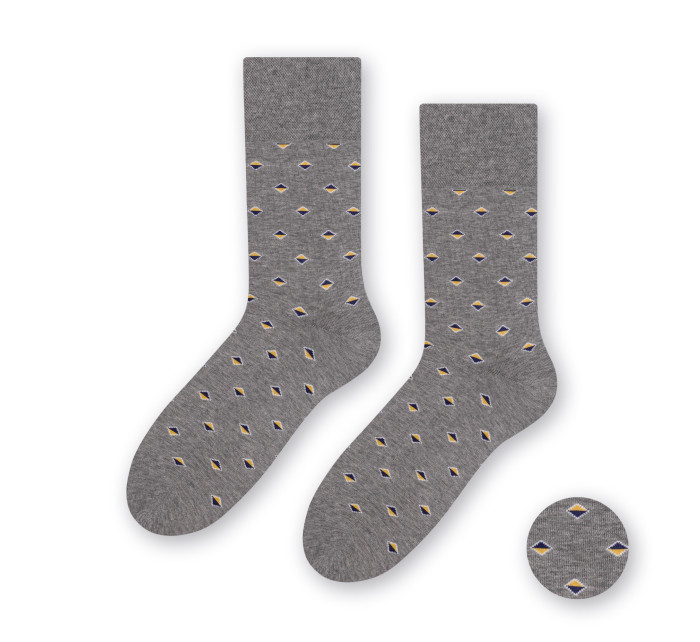 Ponožky 056-138 Melange Grey - Steven