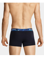 Pánské sportovní boxerky ATLANTIC 3Pack - tmavě modré/modré