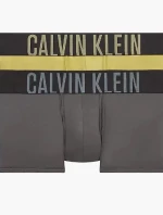 Boxerky 2 pack NB2599A 6HH šedá/khaki - Calvin Klein