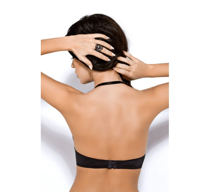 G025 KOKTEJLOVÁ PODPRSENKA ČERNÁ