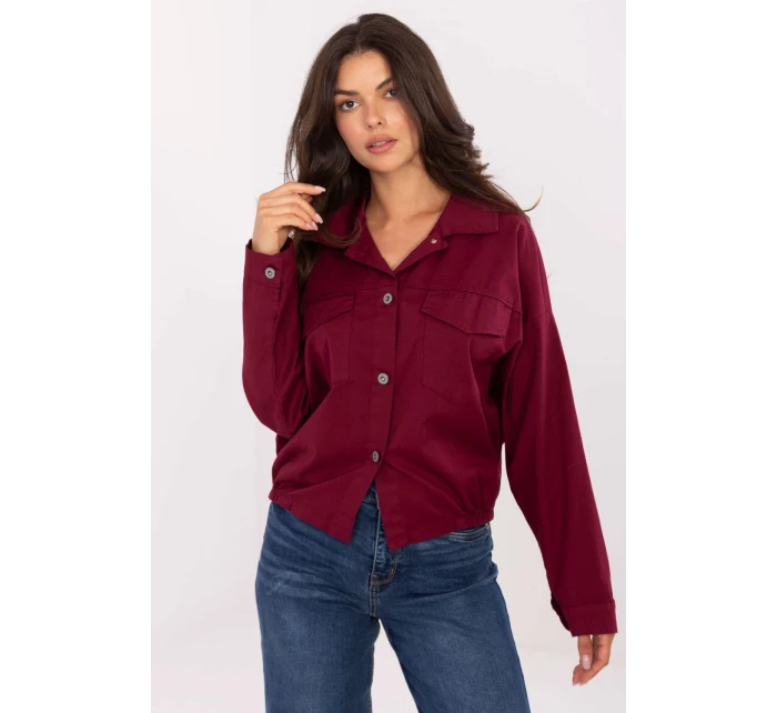 Košile s dlouhým rukávem model 217886 Rue Paris Košile s dlouhým rukávem model 217886 Rue Paris