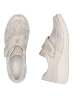 Dámská pohodlná polobotka na suchý zip model 21916775 - Rieker