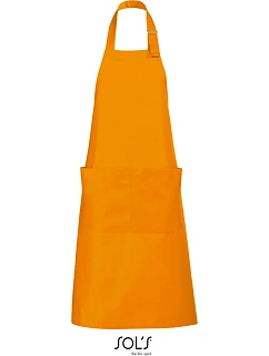 SOL'S Gala Zástěra s laclem 25.8010 orange