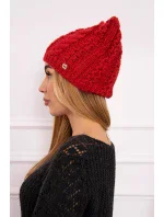 Fleecová čepice Rabbid K237 v malinové barvě Fleecová čepice Rabbid K237 v malinové barvě