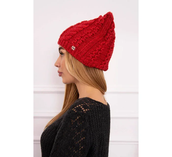 Fleecová čepice Rabbid K237 v malinové barvě Fleecová čepice Rabbid K237 v malinové barvě