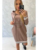 Šaty Brooklyn mocca