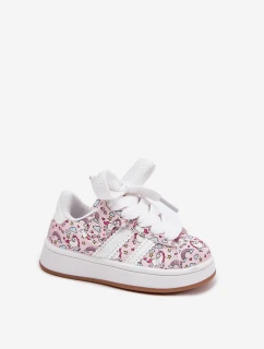 Dívčí Sportovní Boty S Motivem Jednorožce Růžové Ilana