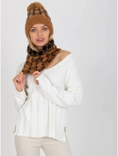 Tunelová šála AT KM CM 333 hnědá