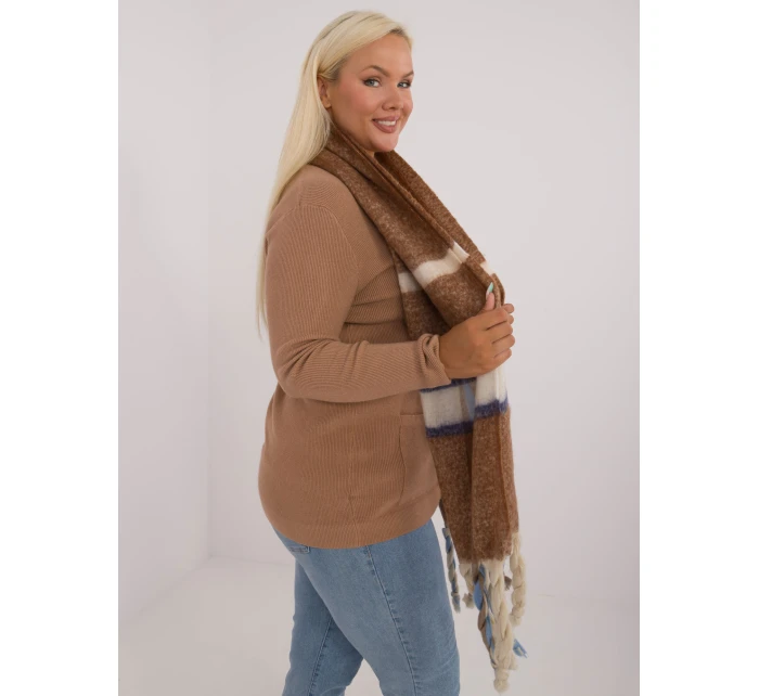 Szalik AT SZ model 20473736 brązowy - FPrice