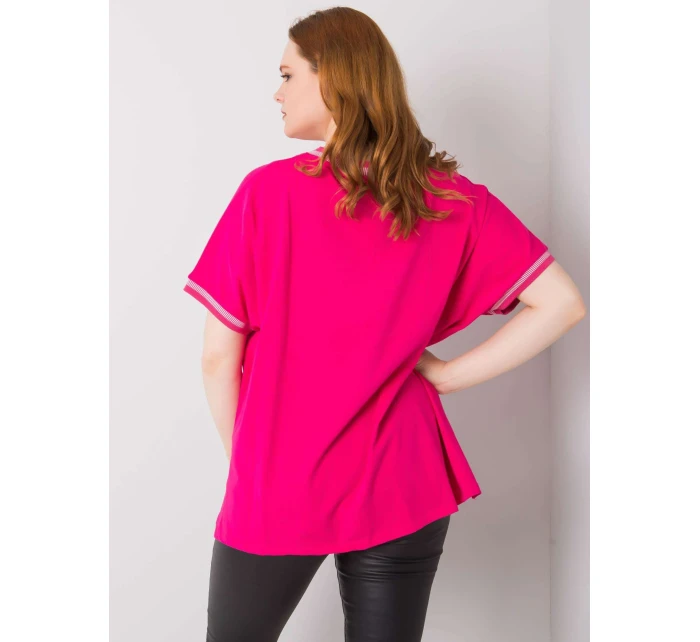 Halenka RV BZ 6496.32P fuchsiová Halenka RV BZ 6496.32P fuchsiová