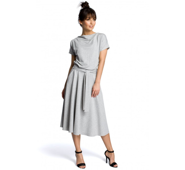 šaty šedé model 18001769 - BeWear