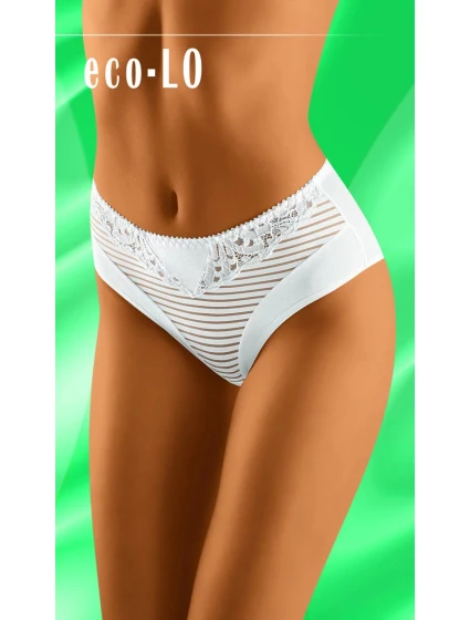 Dámské kalhotky ECO-LO Bílá - WOLBAR Dámské kalhotky ECO-LO Bílá - WOLBAR