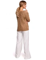 Dámský svetr  Tmavě béžová  model 21299411 - Moe