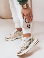 Dámské tenisky s plochou podrážkou ROYALFIT gold FashionStreet ZY0618 Dámské tenisky s plochou podrážkou ROYALFIT gold FashionStreet ZY0618