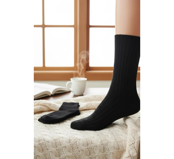 Pánské ponožky 53 black - Skarpol