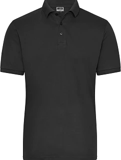 JN Pánské pracovní elastické bio polo Solid 02. black model 22531923 - Daiber