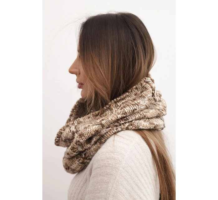 model 21859491 Dámská čepice s kapucí zelená neonová - K-Fashion