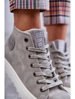 Dámské Tenisky Big Star Vysoké Zateplené Šedé model 21595899 - Big Star Shoes