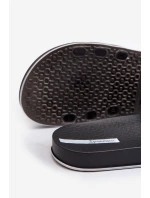 Pánské gumové žabky model 21662788 Slide Unisex Černé - Ipanema Pánské gumové žabky model 21662788 Slide Unisex Černé - Ipanema