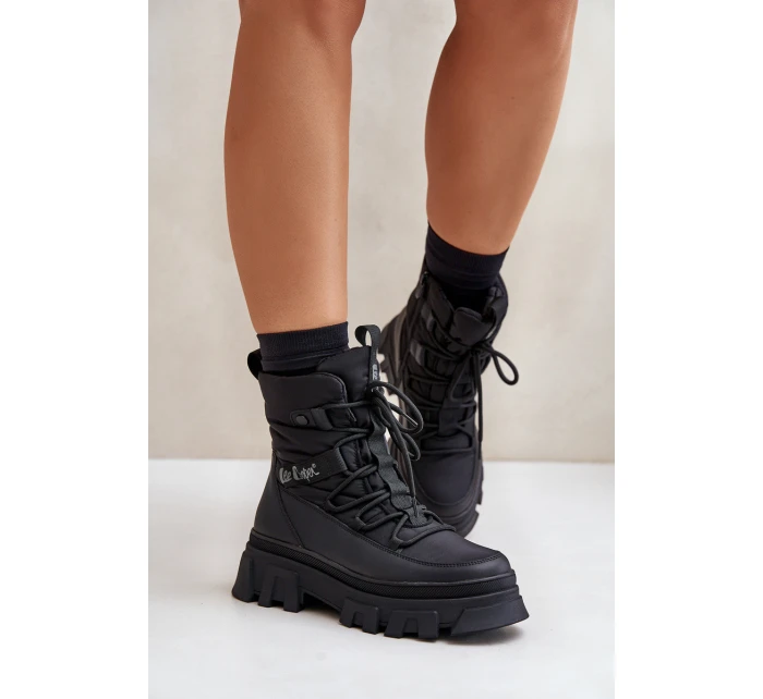 Dámské Sněhule Na Zip Lee Cooper LCJ-24-47-3144 Černé