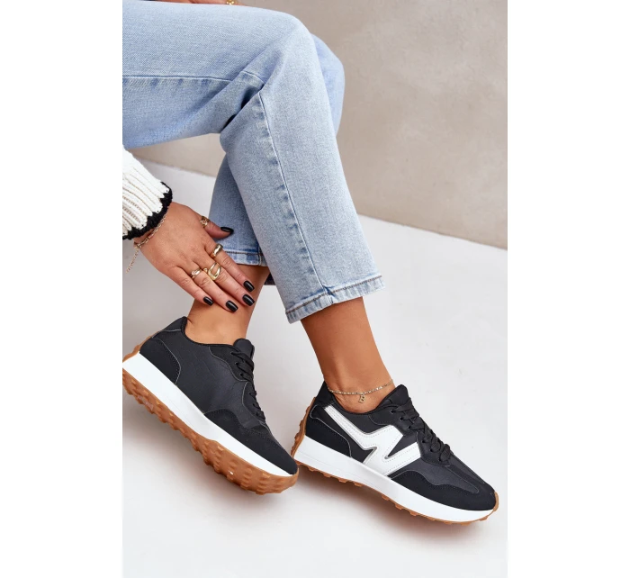 Dámské Sportovní Boty Tenisky Černé Britma Dámské Sportovní Boty Tenisky Černé Britma