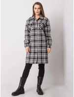 Dámský kabát LK EN  černobílý model 14842295 - FPrice