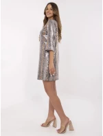 Šaty LK SK model 20976032 tmavě lila - FPrice