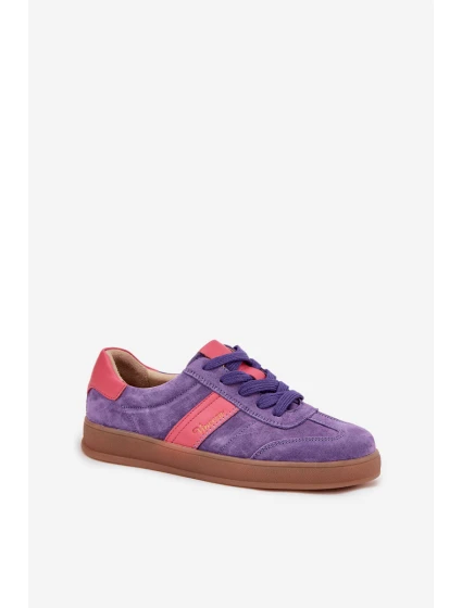 Semišové tenisky Vinceza – fialové Semišové tenisky Vinceza – fialové