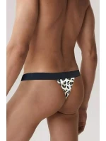 Pánské tanga High Emotion 917/164 Hnědá s černou - Cornette