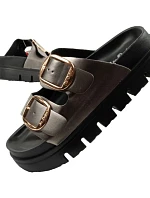 Dámské nazouváky LCW-26-35-4461L stříbrné - Lee Cooper