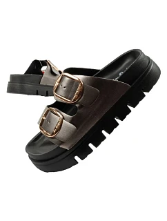 Dámské nazouváky LCW-26-35-4461L stříbrné - Lee Cooper