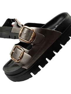 Dámské nazouváky LCW-26-35-4461L stříbrné - Lee Cooper