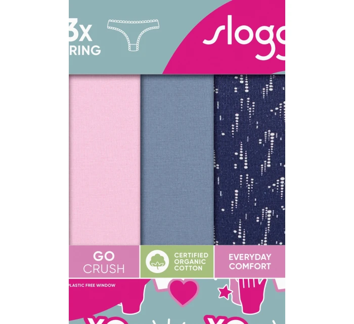 SLOGGI GO CRUSH STRING KALHOTKY C3P V004